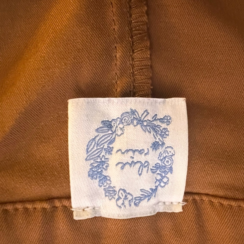 Blue Rain High Waist Tan Shorts - Picture 3 of 3